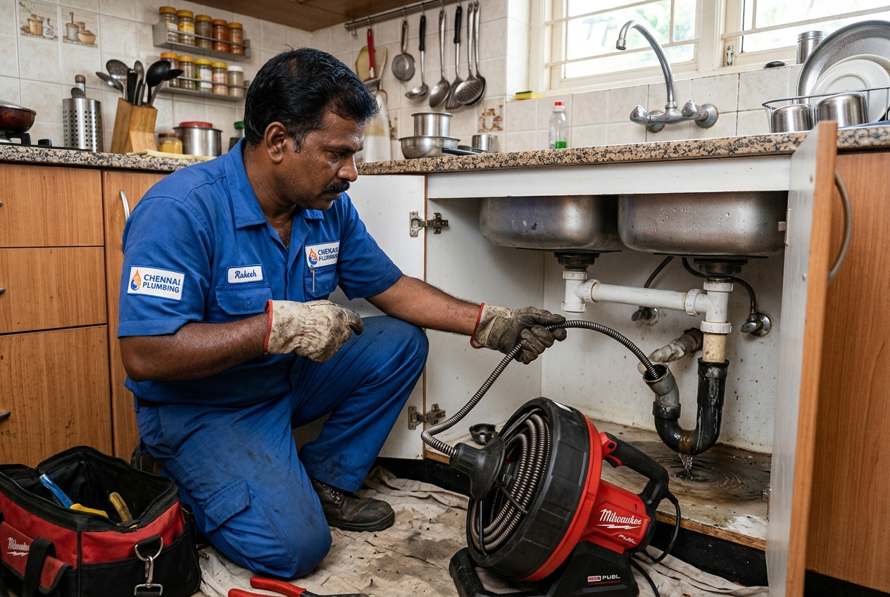 Drain, Sink & Pipe Unclogging