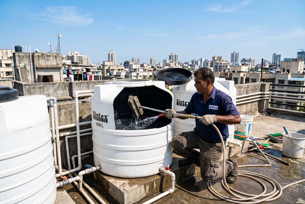 Water Tank Cleaning Services